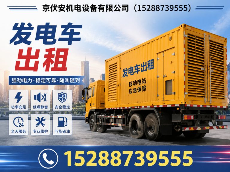 吕梁柴油发电机组出租展示图